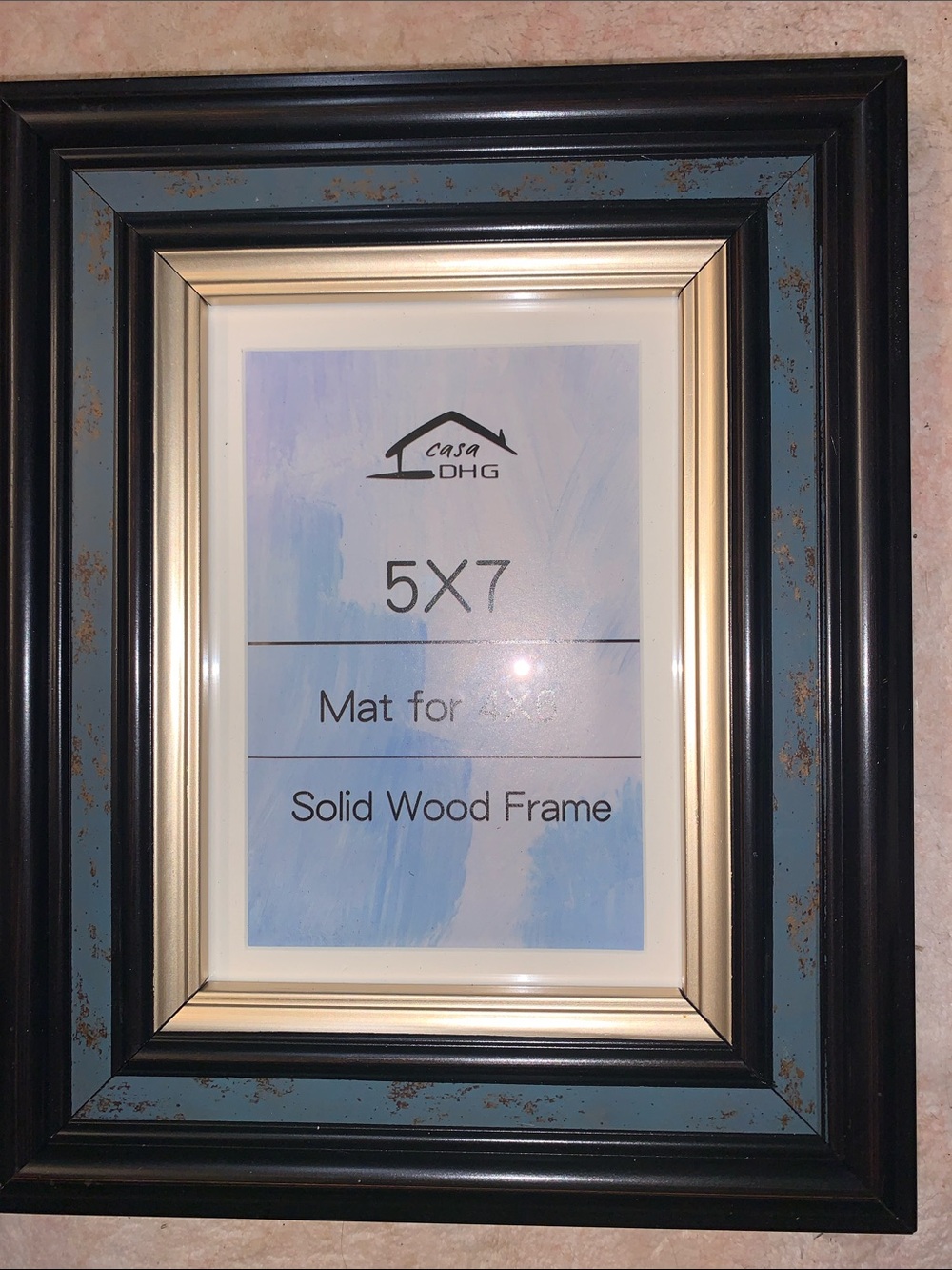 (5x7 Solid Wood Picture Frame